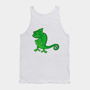 Funny Chameleon Tank Top